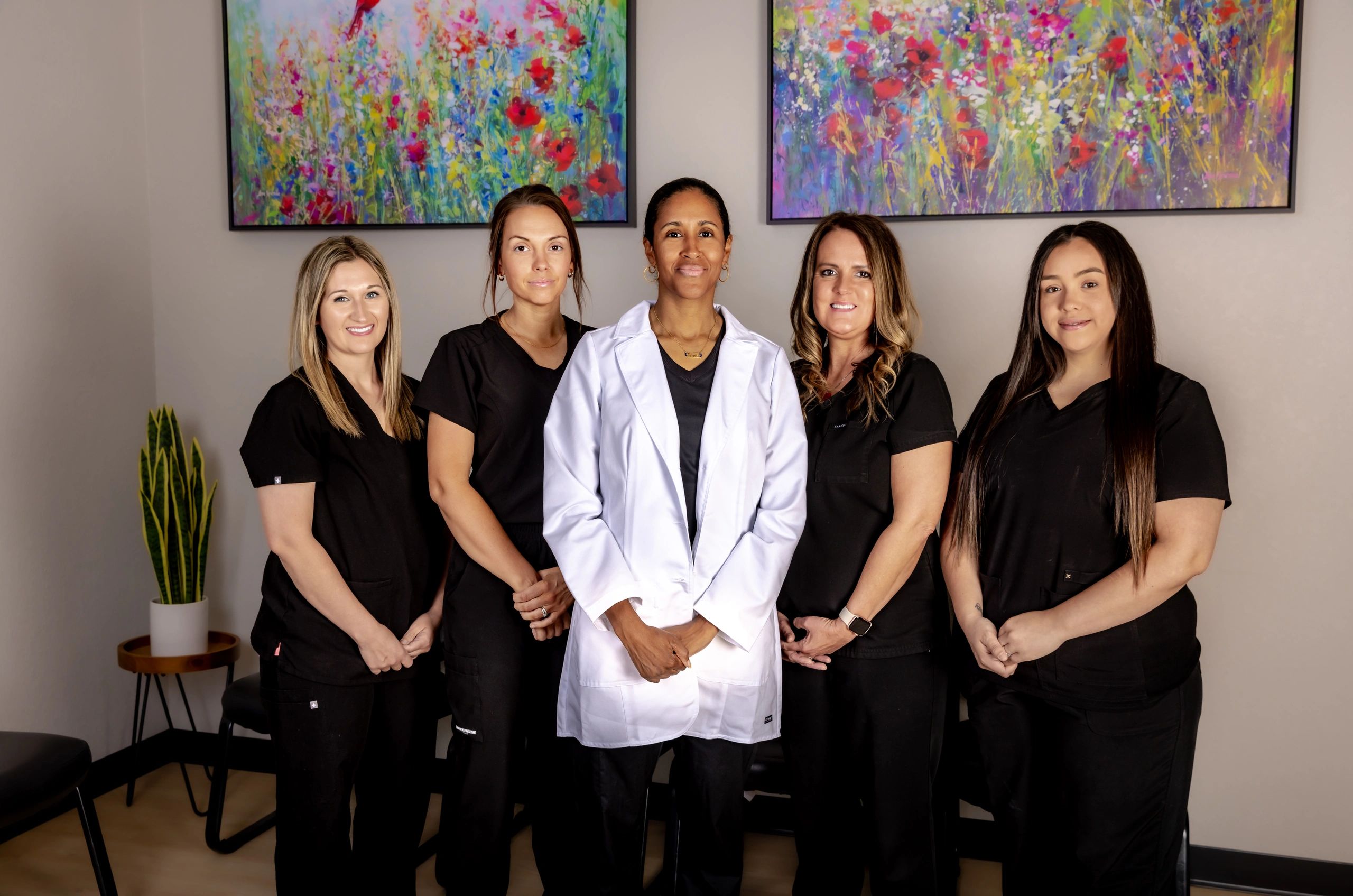 Dr. Ayan Lawson and the Broadway Dental team